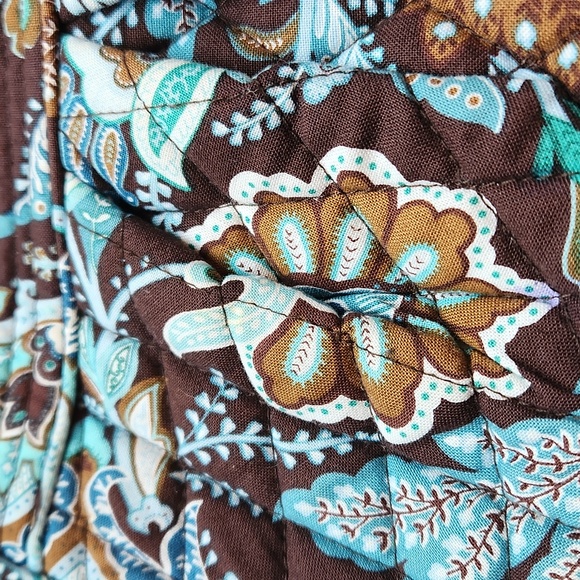 Vera Bradley Java Blue Mini Crossbody Bag - Picture 12 of 12